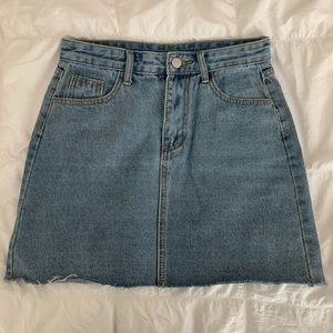 Denim skirt